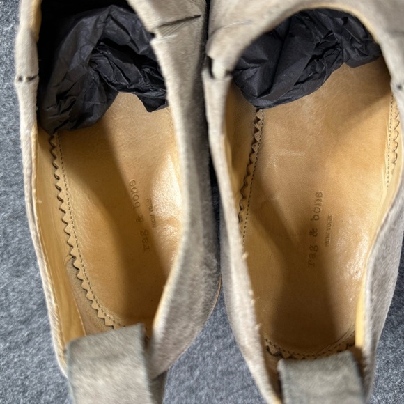 Rag & Bone Thompson Boot Woman’s size 38 Suede Slip-On Shoes - Tan - Picture 5 of 8